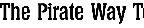 Font : Helium-DemiBold Custom Text : The Pirate Way Test your own text here Click to download or to view this font on a tshirt that can be custom printed in Bali