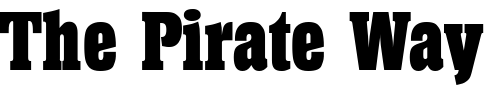 Font : Helium-Heavy Custom Text : The Pirate Way Test your own text here Click to download or to view this font on a tshirt that can be custom printed in Bali