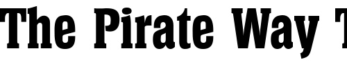 Font : Helium-SF-Bold Custom Text : The Pirate Way Test your own text here Click to download or to view this font on a tshirt that can be custom printed in Bali