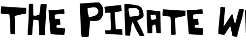 Font : Hellmoney Custom Text : The Pirate Way Test your own text here Click to download or to view this font on a tshirt that can be custom printed in Bali