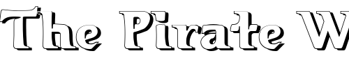 Font : Hellraiser3-Shadow Custom Text : The Pirate Way Test your own text here Click to download or to view this font on a tshirt that can be custom printed in Bali