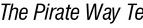 Font : HelmetCondensed-BoldItalic Custom Text : The Pirate Way Test your own text here Click to download or to view this font on a tshirt that can be custom printed in Bali