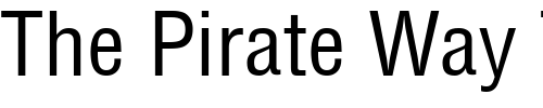 Font : HelvCondensed Custom Text : The Pirate Way Test your own text here Click to download or to view this font on a tshirt that can be custom printed in Bali