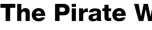 Font : Helvetica-85-Heavy Custom Text : The Pirate Way Test your own text here Click to download or to view this font on a tshirt that can be custom printed in Bali