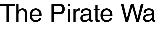 Font : Helvetica-CE-Regular Custom Text : The Pirate Way Test your own text here Click to download or to view this font on a tshirt that can be custom printed in Bali