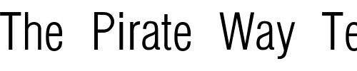 Font : Helvetica-Condensed-Light-Light Custom Text : The Pirate Way Test your own text here Click to download or to view this font on a tshirt that can be custom printed in Bali
