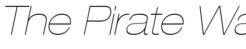 Font : Helvetica-LT-23-Ultra-Light-Extended-Oblique Custom Text : The Pirate Way Test your own text here Click to download or to view this font on a tshirt that can be custom printed in Bali