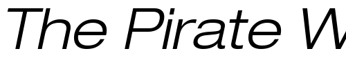 Font : Helvetica-LT-43-Light-Extended-Oblique Custom Text : The Pirate Way Test your own text here Click to download or to view this font on a tshirt that can be custom printed in Bali