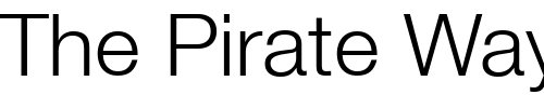 Font : Helvetica-LT-45-Light Custom Text : The Pirate Way Test your own text here Click to download or to view this font on a tshirt that can be custom printed in Bali