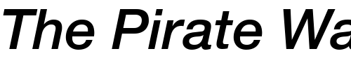 Font : Helvetica-LT-66-Medium-Italic Custom Text : The Pirate Way Test your own text here Click to download or to view this font on a tshirt that can be custom printed in Bali