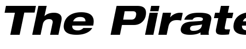 Font : Helvetica-LT-83-Heavy-Extended-Oblique Custom Text : The Pirate Way Test your own text here Click to download or to view this font on a tshirt that can be custom printed in Bali