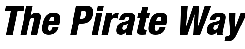 Font : Helvetica-LT-87-Heavy-Condensed-Oblique Custom Text : The Pirate Way Test your own text here Click to download or to view this font on a tshirt that can be custom printed in Bali