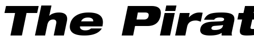 Font : Helvetica-LT-93-Black-Extended-Oblique Custom Text : The Pirate Way Test your own text here Click to download or to view this font on a tshirt that can be custom printed in Bali