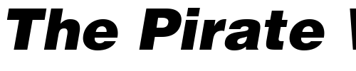 Font : Helvetica-LT-Black-Oblique Custom Text : The Pirate Way Test your own text here Click to download or to view this font on a tshirt that can be custom printed in Bali