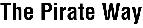 Font : Helvetica-LT-Condensed-Bold Custom Text : The Pirate Way Test your own text here Click to download or to view this font on a tshirt that can be custom printed in Bali