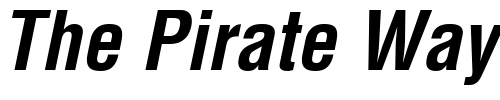 Font : Helvetica-LT-Condensed-Bold-Oblique Custom Text : The Pirate Way Test your own text here Click to download or to view this font on a tshirt that can be custom printed in Bali