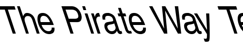 Font : Helvetica-Narrow-Lefty Custom Text : The Pirate Way Test your own text here Click to download or to view this font on a tshirt that can be custom printed in Bali
