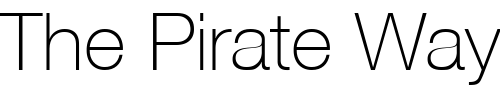Font : Helvetica-Neue-CE-35-Thin Custom Text : The Pirate Way Test your own text here Click to download or to view this font on a tshirt that can be custom printed in Bali