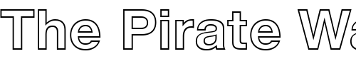 Font : Helvetica-Neue-LT-Com-75-Bold-Outline Custom Text : The Pirate Way Test your own text here Click to download or to view this font on a tshirt that can be custom printed in Bali
