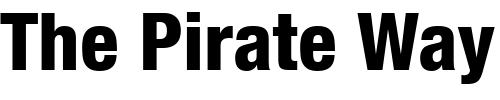 Font : Helvetica-Neue-LT-Com-87-Heavy-Condensed Custom Text : The Pirate Way Test your own text here Click to download or to view this font on a tshirt that can be custom printed in Bali