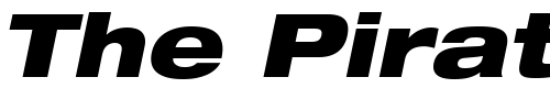Font : Helvetica-Neue-LT-Com-93-Black-Extended-Oblique Custom Text : The Pirate Way Test your own text here Click to download or to view this font on a tshirt that can be custom printed in Bali