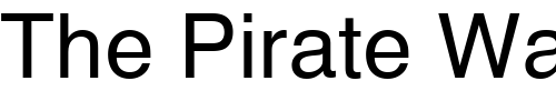 Font : Helvetica-S-Regular Custom Text : The Pirate Way Test your own text here Click to download or to view this font on a tshirt that can be custom printed in Bali