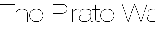 Font : Helvetica23-ExtendedUltraLight Custom Text : The Pirate Way Test your own text here Click to download or to view this font on a tshirt that can be custom printed in Bali