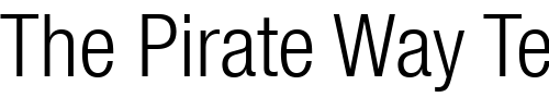 Font : Helvetica47-CondensedLight Custom Text : The Pirate Way Test your own text here Click to download or to view this font on a tshirt that can be custom printed in Bali