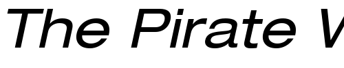 Font : Helvetica53-Extended-Oblique Custom Text : The Pirate Way Test your own text here Click to download or to view this font on a tshirt that can be custom printed in Bali