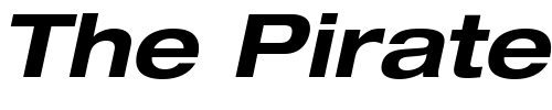 Font : Helvetica73-Extended-Bold-Oblique Custom Text : The Pirate Way Test your own text here Click to download or to view this font on a tshirt that can be custom printed in Bali