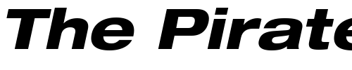 Font : Helvetica83-ExtendedHeavy-Oblique Custom Text : The Pirate Way Test your own text here Click to download or to view this font on a tshirt that can be custom printed in Bali