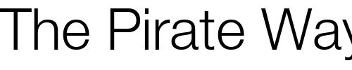 Font : HelveticaNeue-Light Custom Text : The Pirate Way Test your own text here Click to download or to view this font on a tshirt that can be custom printed in Bali