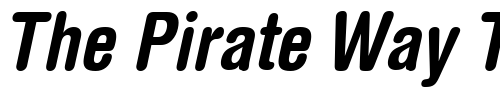 Font : HelveticaRounded-Condensed-Bold-Oblique Custom Text : The Pirate Way Test your own text here Click to download or to view this font on a tshirt that can be custom printed in Bali