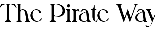 Font : HenryBecker Custom Text : The Pirate Way Test your own text here Click to download or to view this font on a tshirt that can be custom printed in Bali
