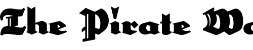 Font : HerzogVonGraf Custom Text : The Pirate Way Test your own text here Click to download or to view this font on a tshirt that can be custom printed in Bali