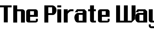 Font : Hickton Custom Text : The Pirate Way Test your own text here Click to download or to view this font on a tshirt that can be custom printed in Bali