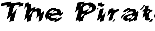 Font : HighVoltageExtended Custom Text : The Pirate Way Test your own text here Click to download or to view this font on a tshirt that can be custom printed in Bali