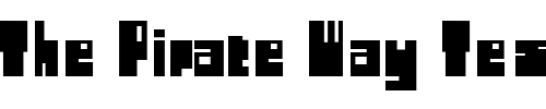 Font : Highboot Custom Text : The Pirate Way Test your own text here Click to download or to view this font on a tshirt that can be custom printed in Bali