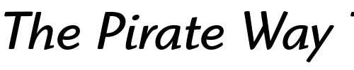 Font : Highlander-ITC-Book-Italic Custom Text : The Pirate Way Test your own text here Click to download or to view this font on a tshirt that can be custom printed in Bali
