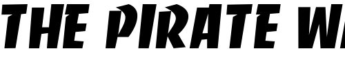 Font : HipHopCapsSSK Custom Text : The Pirate Way Test your own text here Click to download or to view this font on a tshirt that can be custom printed in Bali