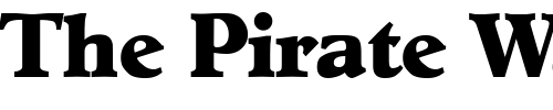Font : Hoboken-ExtraBold Custom Text : The Pirate Way Test your own text here Click to download or to view this font on a tshirt that can be custom printed in Bali