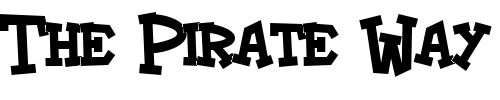Font : Hoedown Custom Text : The Pirate Way Test your own text here Click to download or to view this font on a tshirt that can be custom printed in Bali