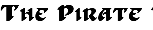 Font : Hoffmann-Regular Custom Text : The Pirate Way Test your own text here Click to download or to view this font on a tshirt that can be custom printed in Bali