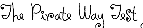 Font : Holiday-Springs-BTN-Wobbly Custom Text : The Pirate Way Test your own text here Click to download or to view this font on a tshirt that can be custom printed in Bali