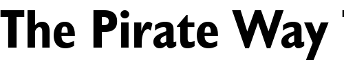 Font : Humanist-521-Bold-Condensed-BT Custom Text : The Pirate Way Test your own text here Click to download or to view this font on a tshirt that can be custom printed in Bali