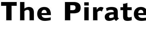 Font : Humanist-970-Bold-BT Custom Text : The Pirate Way Test your own text here Click to download or to view this font on a tshirt that can be custom printed in Bali