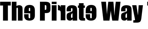 Font : IRR3V3RSIBL3 Custom Text : The Pirate Way Test your own text here Click to download or to view this font on a tshirt that can be custom printed in Bali