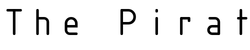 Font : ISOCTEUR Custom Text : The Pirate Way Test your own text here Click to download or to view this font on a tshirt that can be custom printed in Bali