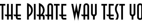 Font : ITC-Anna Custom Text : The Pirate Way Test your own text here Click to download or to view this font on a tshirt that can be custom printed in Bali