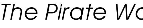 Font : ITC-Avant-Garde-Book-Oblique-SWA Custom Text : The Pirate Way Test your own text here Click to download or to view this font on a tshirt that can be custom printed in Bali